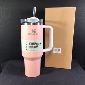 Stanley Flowstate Tumbler 40oz PEACH LIMITED EDITION With Box Quencher H2.0 NEW